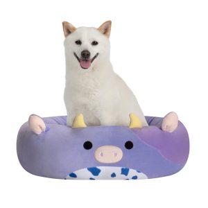 Squishmallows For Pets Bubba the Cow Pet Bed