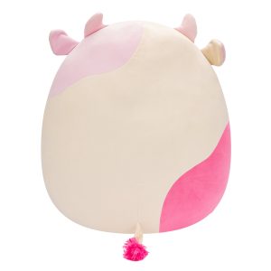 Squishmallows 20-Inch Caedyn the Cream Cow with Pink Spots