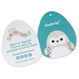 Squishmallows Harry Potter 10-Inch Hedwig