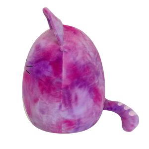Squishmallows 14-Inch Caeli the Purple Tie-Dye Tabby Cat