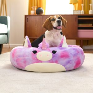 Squishmallows For Pets Lola the Unicorn Pet Bed