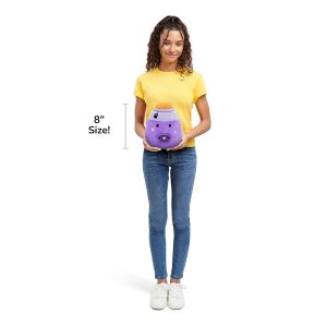 Squishmallows 8-Inch Kensington the Neon Purple Potion