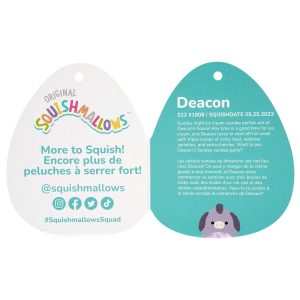 Squishmallows Deacon the Purple Donkey