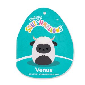 Squishmallows 12-Inch Venus the Blacknose Sheep with Fuzzy Black Belly