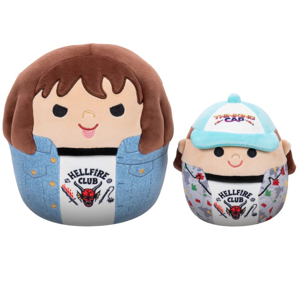 Squishmallows Eddie + Dustin Stranger Things 2-Pack