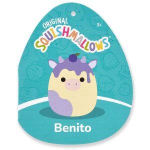Squishmallows 12-Inch Benito the Blueberry Cheesecake Cow