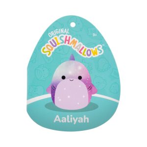Squishmallows 12-Inch Aaliyah the Purple Celestial Shark