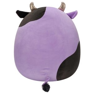 Squishmallows 24-Inch Alexie the Purple and Black Cow