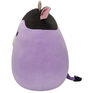 Squishmallows 24-Inch Alexie the Purple and Black Cow