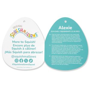 Squishmallows 24-Inch Alexie the Purple and Black Cow
