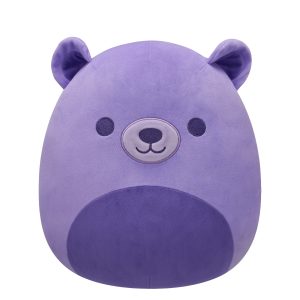 Squishmallows 12-Inch Purpo the Neon Purple Bear