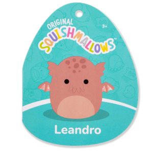 Squishmallows 12-Inch Leandro the Dark Coral Cthulhu