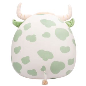 Squishmallows 20-Inch Celestino the Sage Green Spotted Highland Cow