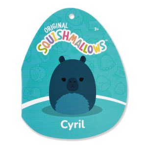 Squishmallows 10-Inch Cyril the Dark Teal Capybara