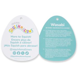 Squishmallows 16-Inch Wasabi the Green Sea Cucumber