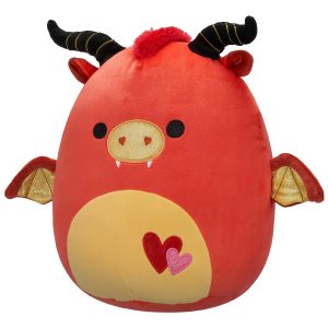 Squishmallows 12-inch Select Series Jarik the Dragon with Hearts