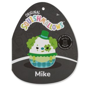 Squishmallows 12-Inch Select Series Mike the St. Patty’s Day Clown