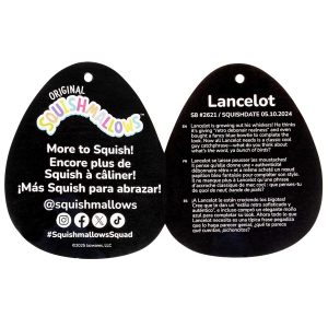 Squishmallows 8-Inch Select Series Lancelot the Chocolate Bunny