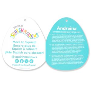 Squishmallows 8-Inch Andreina the Pink Monarch Butterfly