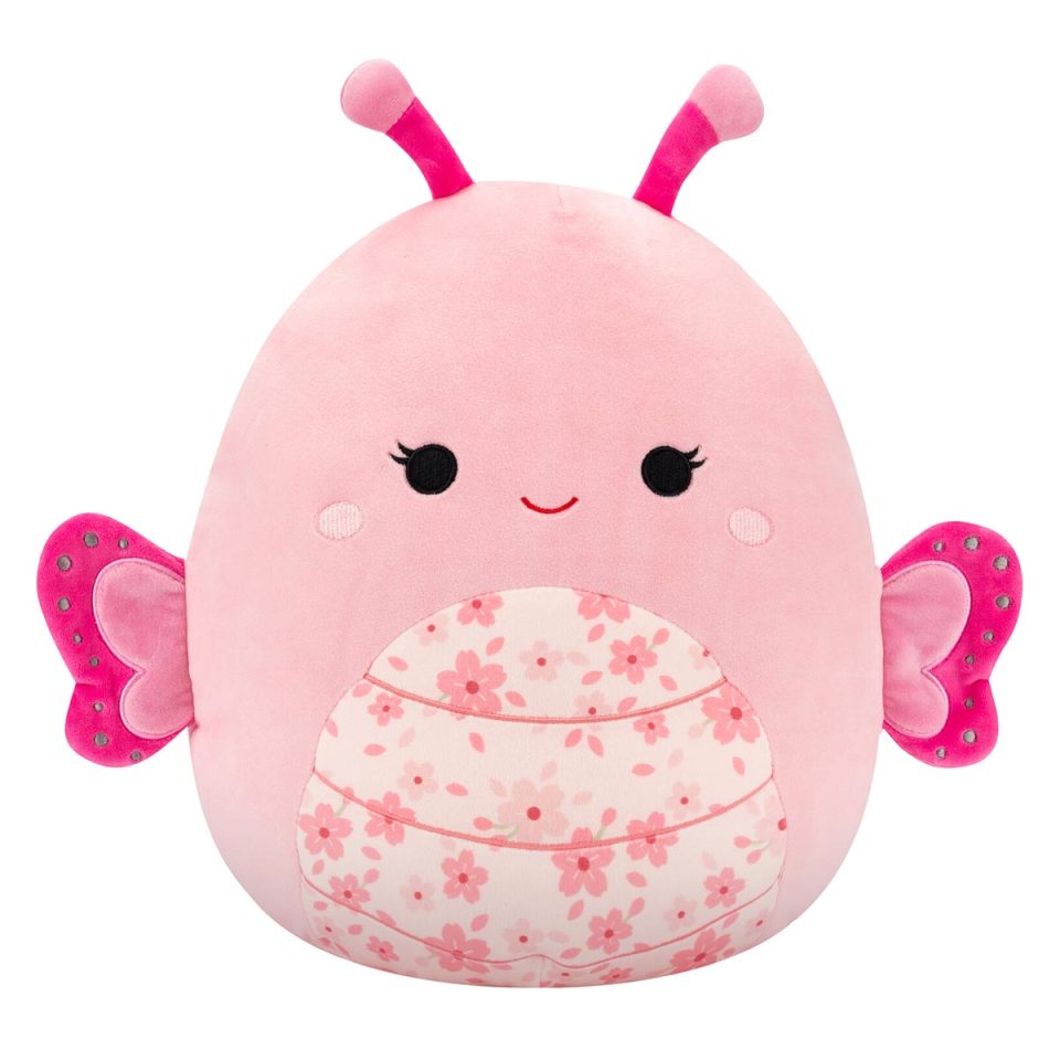 Squishmallows 12-Inch Mogo the Pink Sakura Butterfly
