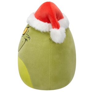 Squishmallows Squishmallows Original Dr. Seuss 8-Inch Grinch in Santa Hat