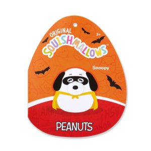 Squishmallows Peanuts 8-Inch Superhero Snoopy Plush