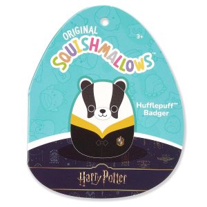 Squishmallows Harry Potter 10-Inch Hufflepuff Badger in Hogwarts Robe