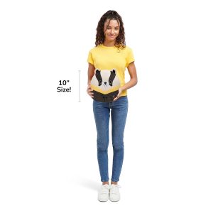 Squishmallows Harry Potter 10-Inch Hufflepuff Badger in Hogwarts Robe