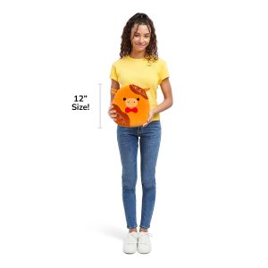 Squishmallows 12-Inch Jericho the Gingerbread Cow